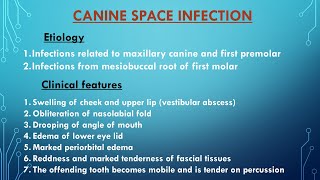 FASCIAL SPACE INFECTIONS PART 1 [upl. by Etteoj]