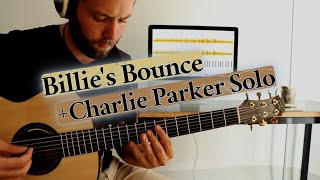 Charlie Parker  Billies Bounce  Transcription [upl. by Ycak]