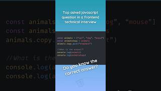 Frontend technical interview questions javascript code interview developer coding programming [upl. by Piane]