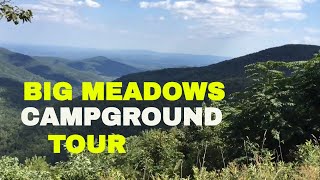 BIG MEADOWS CAMPGROUND TOUR  SHENANDOAH NATIONAL PARK [upl. by Eire463]