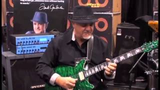 Gambale Blues Solo and Jam 2013 NAMM [upl. by Ehcor]