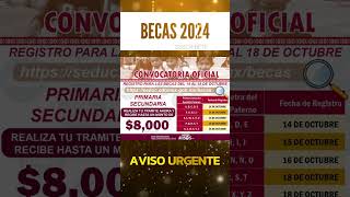 📌💰¡Alumnos de Primaria y Secundaria Postúlate a unas de las Becas para el Aprovechamiento Académico [upl. by Ronica482]