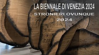 La Biennale di Venezia 2024 Stronieri Ovunque giardini arsenale art biennale venezia lato [upl. by Ytsenoh819]