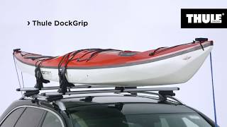 Thule DockGrip 895 Träger für Kajak und SUP Board [upl. by Selegna]