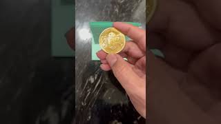 100 korona corona Hungarian gold coin featuring Franz Joseph I [upl. by Reynold]