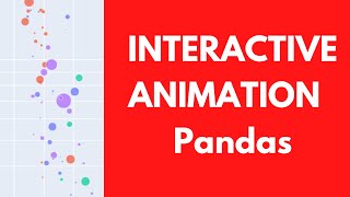 Pandas DataFrame DATA ANIMATION in COLAB NB  Python for Time Series datavisualization [upl. by Grissom]