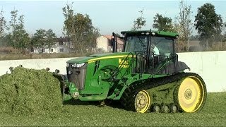 8360RT  PUSH Corn Silage  ITALY 2013  500° VIDEO by Agri957 [upl. by Chemesh]