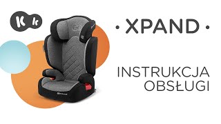 Jak zamontować fotelik samochodowy 1536 kg XPAND z ISOFIX Kinderkraft  Instrukcja obsługi [upl. by Oemac]