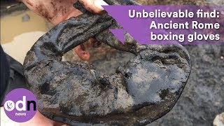 Unbelievable find Ancient Rome boxing gloves [upl. by Garber]