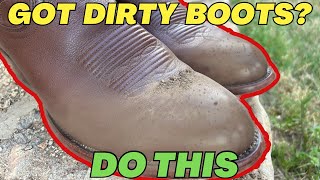 How To Clean Tecovas Calfskin And Bovine Cowboy Boots [upl. by Sitof]