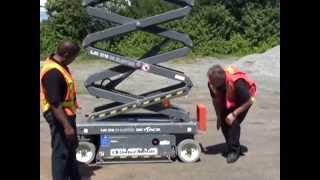 Aerial Lift Operator Familiarization Training Part 3 Scissor Lift [upl. by Tung]