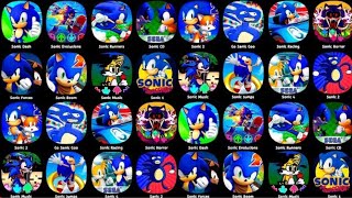 Sonic 1Sonic 2 Sonic Dash Sonic Forces Sonic Dash 2Go Sanic Goo Sonic Classic Sonic Hedgehog [upl. by Zelda762]