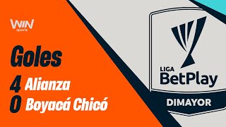 Alianza FC vs Boyacá Chicó goles  Liga BetPlay Dimayor 2024 2  Fecha 7 [upl. by Ailemap]