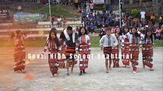 Cultural Dance  GovtHigh School Hnahthial [upl. by Nicolais]