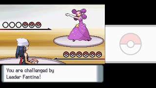 Pokémon Diamond Part 30 Perturbed by Phantoms VS Fantina No Commentary [upl. by Nogam]