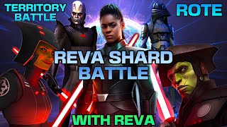 REVA SHARD TB BATTLE wREVAGISSFBEB  SWGOH [upl. by Enid142]