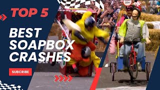 BEST SOAPBOX CRASHES  TOP 5 [upl. by Bautram]