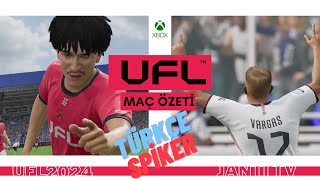 MAÇ ÖZETİ  UFL DERECELİ  TÜRKÇE SPİKER xbox ufl ufl2024 eafc24 gaming [upl. by Coltun]