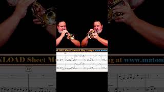 Absolute Perfection Alla Hornpipe from Handels Water Music Suite on Piccolo Trumpets handel [upl. by Ykroc]