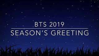 BTS 2019 SEASON’S GREETIG FULL [upl. by Haiacim]