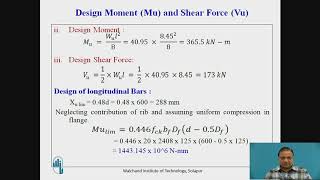 Design Example of RCC TBeam [upl. by Bari]