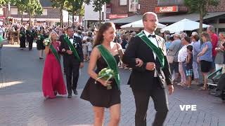 Stadtschützenfest Emsdetten 2018 Die Berger bei der Ringpolonaise [upl. by Atthia]