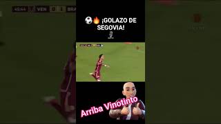 Golazo de telasco Segovia ante Brasillavinotintotelascosegovia Vinotintovseliminatoriaconmebol [upl. by Vonni]