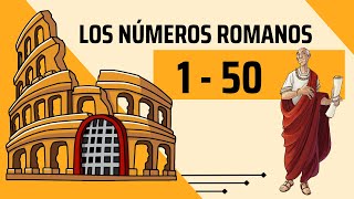 Números Romanos del 1 al 50 I COMPLETO Y FÁCIL😁 📌EN 5 MINUTOS I ROMAN NUMBERS 1 TO 50 [upl. by Idur140]