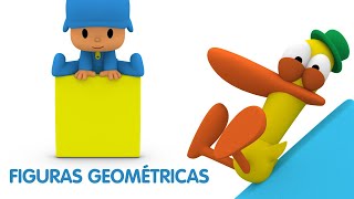 🎓 POCOYÓ en ESPAÑOL  Aprende Las FIGURAS GEOMÉTRICAS  Ep 3   CARICATURAS y DIBUJOS ANIMADOS [upl. by Arakal13]