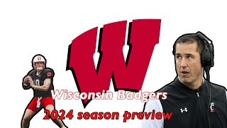 Wisconsin Badgers football 2024 preview [upl. by Airehc]