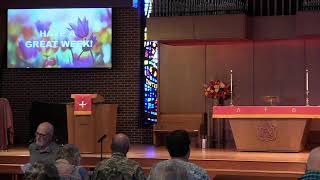 Lititz UMC Traditional Service [upl. by Ecneralc]