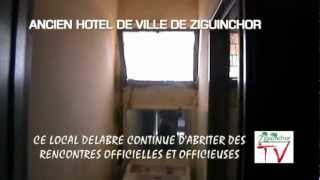 ZiguinchorTVUne mairie délabrée qui continue de fonctionner [upl. by Madeline]