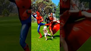 Dance Mean Spider man pr Hamlla cartoon babybus EliKids kidstvsongs shortsfeed india [upl. by Ennair423]