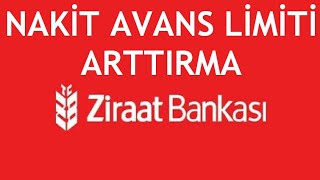 Ziraat Bankası Nakit Avans Limiti Arttırma Nasıl Yapılır [upl. by Schatz]