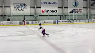 Sophia Ma Pre Preliminary Freeskate 5123 [upl. by Ayom744]