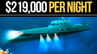 MOST EXPENSIVE UNDERWATER hotels rooms in the world [upl. by Center336]