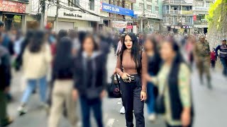 34th Vlog Aizawl Streetwalk  No Vehicle [upl. by Ennaisoj778]