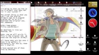 TUTORIAL How to convert Shimeji and make them work [upl. by Ajiak]