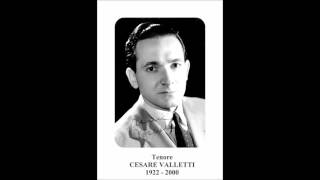 Tenore CESARE VALLETTI  La donna del Lago quotO fiamma soavequot Live 1958 [upl. by Rbma]