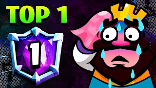 Can I Get TOP 1 in Clash Royale LIVE [upl. by Philbrook]