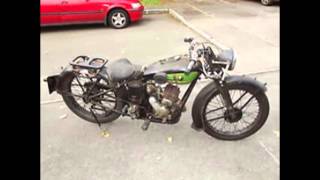 Royal Enfield ModelB 225 cc 1930 In All Views [upl. by Nylidnarb]