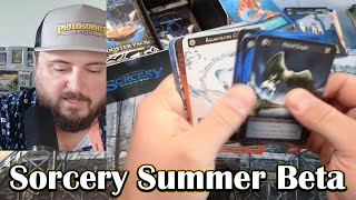 Sorcery Summer Beta Booster Box Opening [upl. by Cochard]