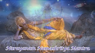 Narayanam Namaskritya  Narayana Shloka  Om Namo Narayana Powerful Mantra [upl. by Ettigirb]