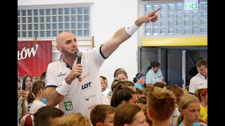 Marcin Gortat Camp na Stadionie ĹšlÄ…skim w Chorzowie [upl. by Amelie]