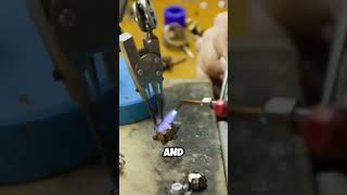 Firing Bullets to Create Jewelry🤯 short girl beautiful creative jewllery asmr facts [upl. by Zachar712]