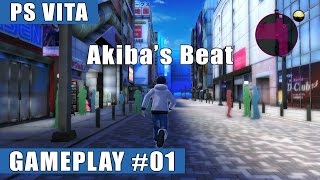 Akiba’s Beat PS Vita Gameplay 1 Tutorial Chapter 1 [upl. by Aisatsan]