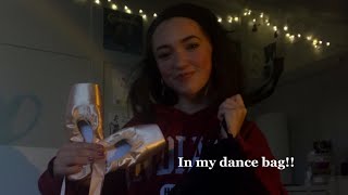 What’s in my dance bag  Ellie Grace [upl. by Shell]