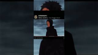 Obito Uchiha  The Tragic Hero obito uchiha edit anime naruto uchiha trendingshorts [upl. by Atsocal]