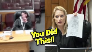 Angry Judge SLAMS Vindictive ExWife For Forging Papers And Destroying PropertyKARMA VERDICT [upl. by Eedak371]