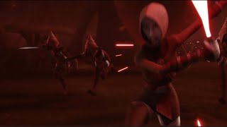 The Nightsisters attack the Droid Army  Star Wars the Clone Wars Season 4 Episode 19 [upl. by Kier515]